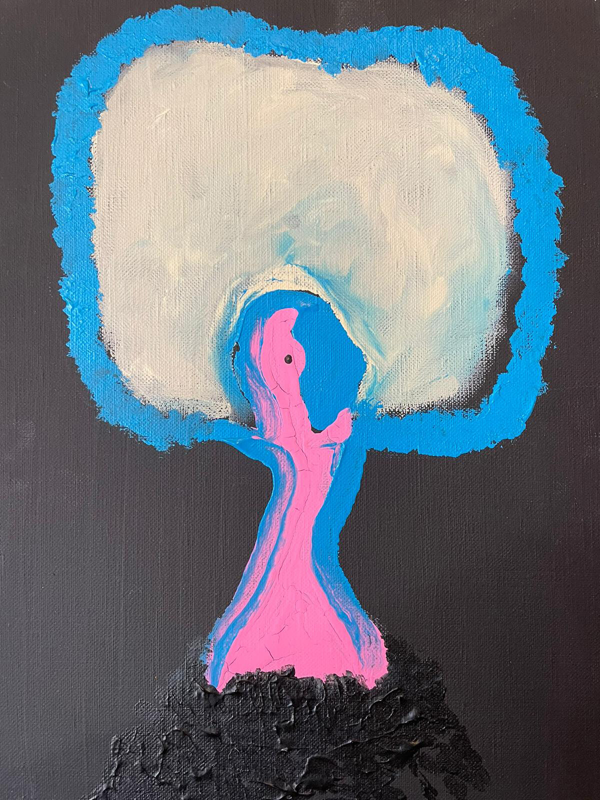 油絵 The Collective Destination